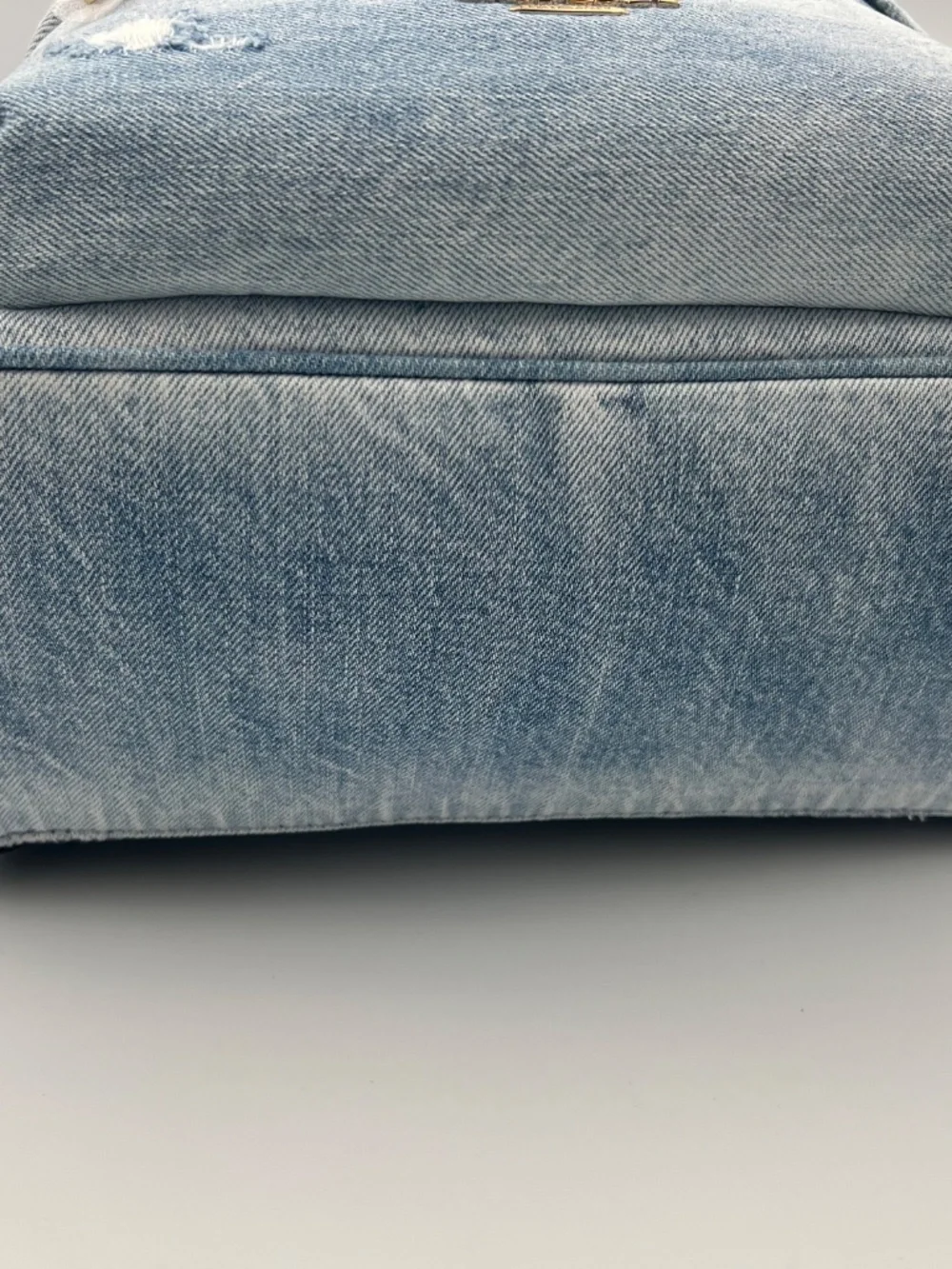 Taylor Small Backpack In Loved Denim